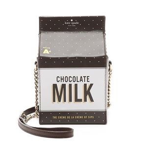 KATE SPADE CHOCOLATE MILK CROSSBODY BAG
